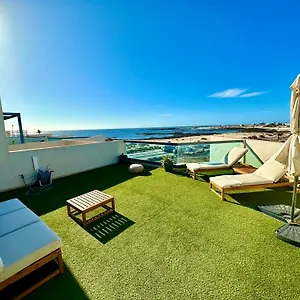 Apartamento Bruno Con Vistas Al Mar, Primera Linea De Playa, Cotillo